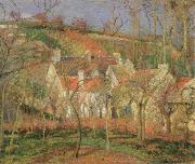 Camille Pissarro, the red roofs